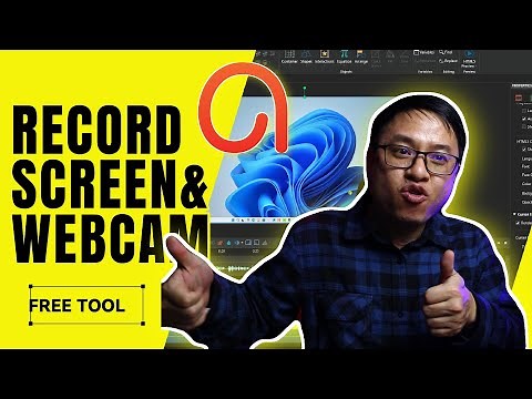 How to record yourself and screen at the same time easily with free tool