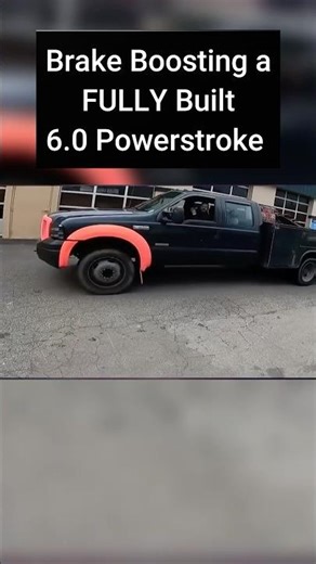 Fully built 6.0 Powerstroke brake boost