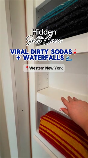 Hidden salt cave. Dirty sodas. Beautiful waterfalls. 🌊🥤🧘🌞✨💛 We spent the day exploring @visitlivco and found some seriously fun spots you need to check out — including: ☕️ @renewedcoffeeco (5995 Big Tree Rd, Lakeville), where we tried viral dirty sodas and specialty drinks like Samoa cookie lattes and hazelnut chai. 🌊 @letchworthstatepark (1 Letchworth State Park, Castile) — one of the most stunning parks in the entire state with massive waterfalls, scenic views, and plenty of chill spots 