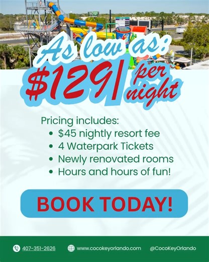 CoCo Key Orlando on Reels