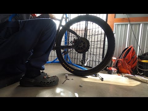 I LOVE THIS 750W EBIKE KIT! BAFANG G900 HUB MOTOR INSTALL