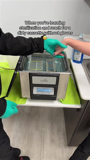 Sterilization training is a ✨learning curve✨ #dentaltok #dentistry #dentist #dentalhumor #dentalassistant