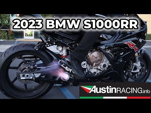 2023 BMW S1000RR Austin Racing GP1R full titanium exhaust system -Sound Test