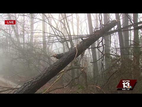 Strong storms slam Pinson area