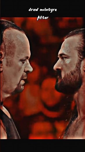 Undertaker vs Drew mcintyre ll #wwe #drewmcintyre #undertaker #romanreigns
