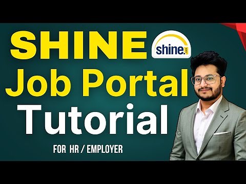 How to Use Shine Job Portal for HR | How to search profiles on shine.com