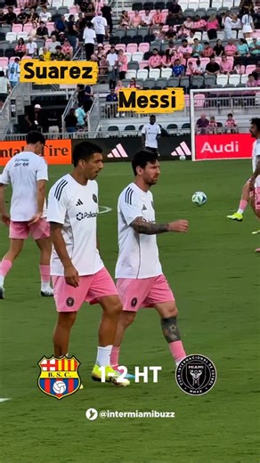 2 goals in 45 minutes… in ECUADOR?! 😳🇪🇨 Barcelona SC vs Inter Miami and it’s already a rollercoaster. Messi does Messi things… then Miami lands a huge one right before the break. Clip is already in my feed — comment your 2nd-half prediction follow for the next update. (Link in bio for YouTube) #messiintermiami #intermiami #barcelonasc #mls #intermiamibuzz | Inter Miami Buzz