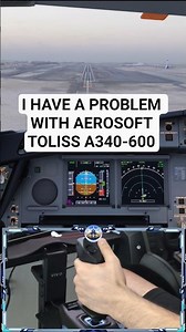 MSFS 2024 - Aerosoft Toliss A340-600 is an AMAZING AIRPLANE but landings... #msfs2024 #aviation