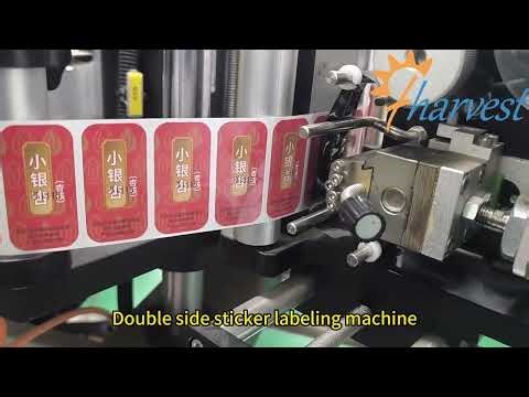 Double side sticker labeling machine, labeler equipment