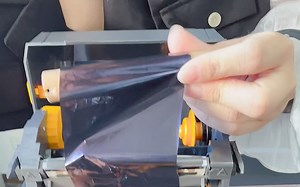 斑马ZD888条码打印机耗材安装视频