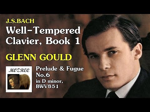バッハ Bach: 平均律 第1巻 第6番 ニ短調 Well Tempered Clavier 1 No. 6 BWV851/グレン・グールド Glenn Gould/レコード/高音質