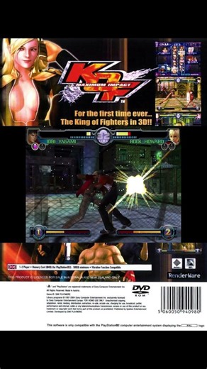 KOF Maximum Impact: Iori vs Rock