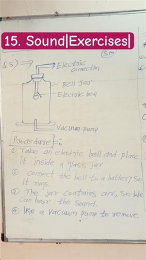 🧿8th Science|Chapter15|Sound|Exercises| With full Explination🔥#shorts #explore