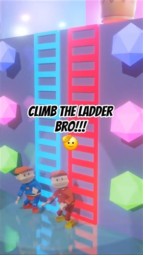 Climb the Ladder Guys #3d #3danimation #animation #funny #shortanimation #batman #superman #flash