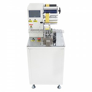 [Hot Item] Wire Wrap Labeling Machine Cable Sticker Folded Flag Labeling Machine Zcut-430 with Printing Function