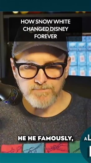 A Look On The Plus Side on Instagram: "Everyone called it "Walt's Folly" - who would sit through a 90-minute cartoon? 🎬 Turns out, EVERYONE would! Snow White wasn't just Disney's first full-length animated film, it literally became the blueprint for every princess movie that followed. Compare Snow White to Cinderella (1950) or Sleeping Beauty (1959) - same animation style, same formula, same magic ✨ Walt Disney went from making shorts to creating a template that's STILL being used today. Someti