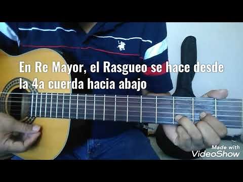 Los 7 Acordes Básicos de Guitarra, Do, Re Mi, Fa, Sol , La, Si. Lección de Guitarra
