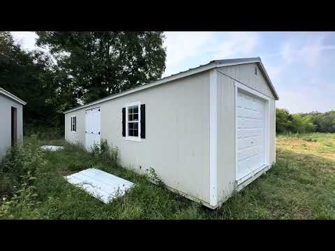 14x40 Prefab Garage Shed (Repo!)