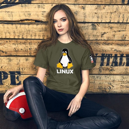 Linux Tux Unisex T-shirt, Linux Penguin Shirt, Geek Merch, Programmer Shirt, SUDO Tux Tee, Penguin Shirt, Linux Tee, Coder Shirt, Nerd Shirt - Etsy