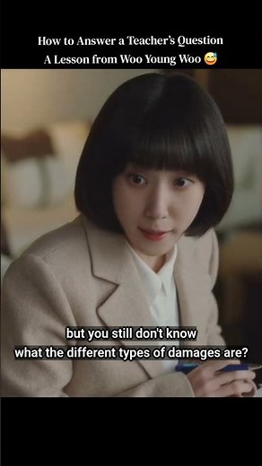 Woo Young Woo and her wits 😅 Extraordinary Attorney Woo Ep-02 with Eng Sub 💯 #kdramaedits #funny ❤️