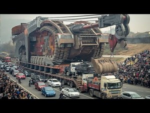 Top 10 Largest and Heaviest Machines Transported in the World