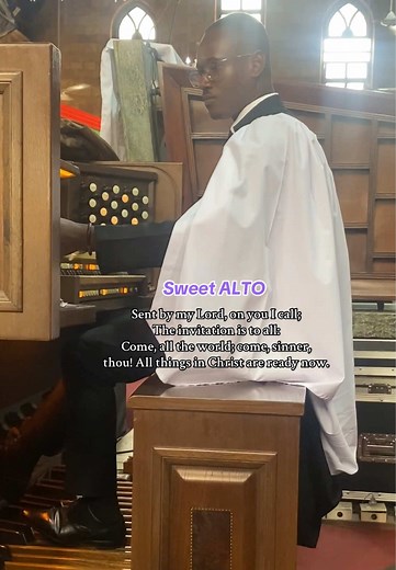 A nice and sweet Alto line #lent #hymns #organ #cathedral #church #organist #methodistcommunityonline #methodist #choir @MethodistCommunityOnline @Organ Sanctum