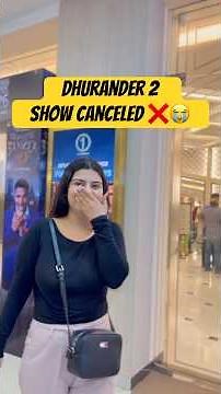 Mini Vlog : Dhurander 2 Show got Canceled ❌😭 Plot Twist Day In My Life #youtubeshorts #shorts