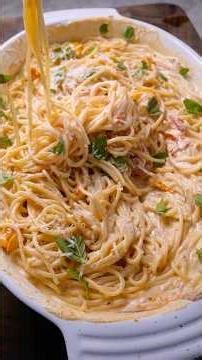 This pasta makes me miss summer! 😭