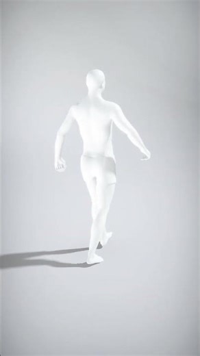 Stylized Human Base Model - AI Rigged 3D Character