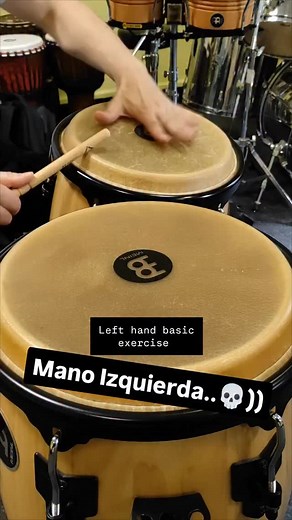 Bravo 👉 @flavio_porcu Basic left hand conga “marcha” exercice #congas #percussion #percussionist #congasgpinstrumentos #instapercussion #sambaworldpercussionofficial #congero #congaslovers #congasplayer #percussionexercise | Samba World Percussion, Australia