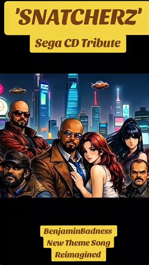 SNATCHERZ – Cyberpunk Tribute Track #retrogaming #rap #gaming #lofi #segacd