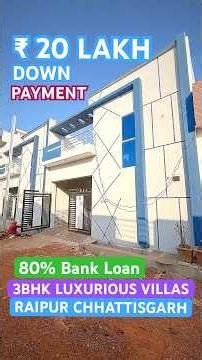 🔥 Ready 3BHK Dream Home in Raipur | Near Kamal Vihar | Only ₹48 Lakh #propertyforsaleraipur