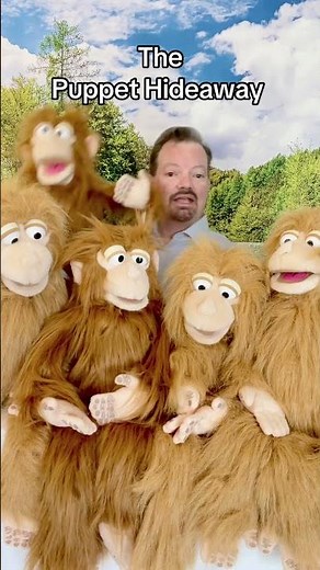 Puppet of the Day – Large Monkey (25”) made by Silly Puppets – The Puppet Hideaway with Eric Thomsen