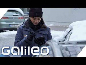 The unpleasant job of a traffic warden | Galileo | ProSieben