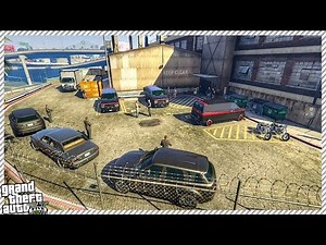GTA 5 Dangerous Biker Gang Hideout! (The Lost Biker Gang Secret Hideout in GTA 5)