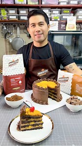 Chocolate Ganache Cake with Mango fruits Part 1 Quick Info About VHP Milk Compound: -Smooth and milky taste -Can be used in different applications -Crafted with premium quality ingredients -No tempering needed Part 2 - March 31 (Sunday) #VanHoutenProfessional #VanHoutenProfessionalPH #VanHoutenProfessionalXChefJhordan #bakingideas #Mothersdaycake | ChefJhordan