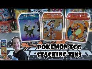Pokemon TCG Stacking Tins Opening