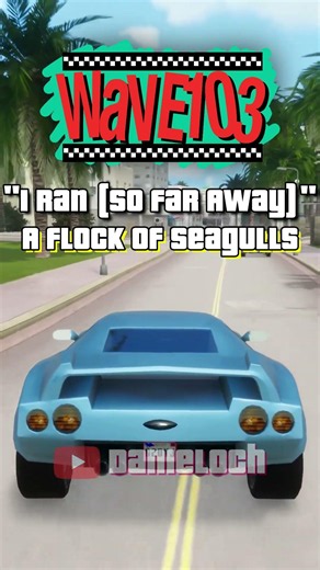 TOP 5 GTA VICE CITY SONGS🎵🎧🌴 #Shorts #GTA #Danieloch #Viral