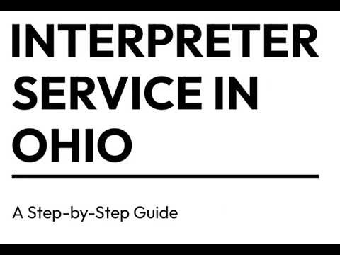 Interpreter Services in Ohio