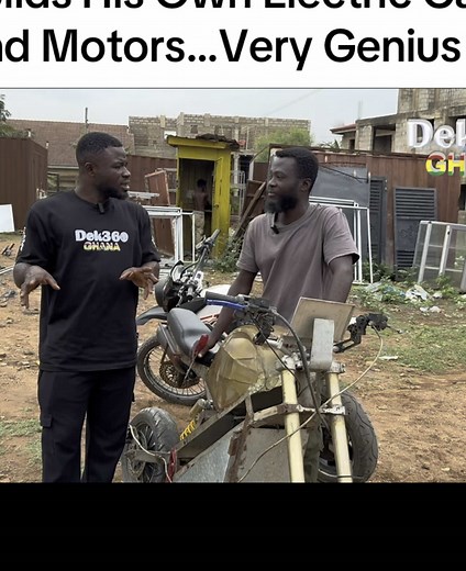 Young Genius Builds Electric Cars and Motors in Ghana