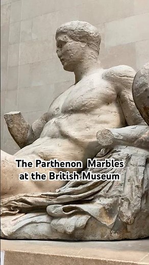 The Parthenon Marbles Up-Close: Inside the British Museum, London #london #britishmuseum