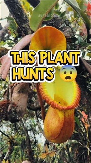 This Plant Can Trap Animals 😳🌱 #shorts #pitcherplant #plants