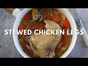 Stewed chicken legs | Food From Portugal
