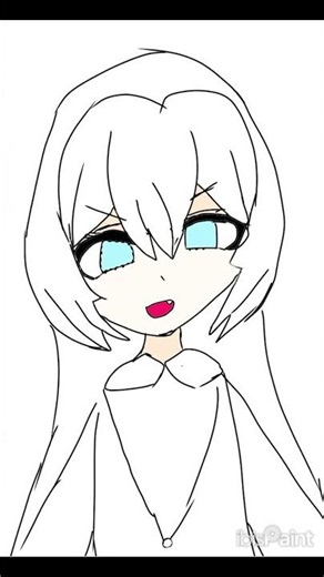 アイコン画像 描いた✏️#イラスト #イラストメイキング #描いてみた #小学生イラスト #アイビスペイント