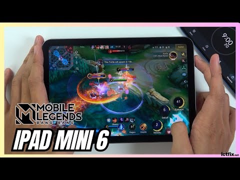 iPad Mini 6 Mobile Legends Gaming Test MLBB | Apple A15 Bionic