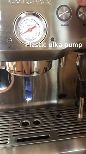 Vibratory pump comparison. Breville dual boiler ulka ep5 to ex5 upgrade/mod.