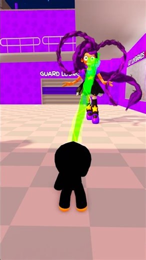 Gugu Gaga Penguin Troll LILY LOVEBRAIDS PRISON RUN #roblox #shorts