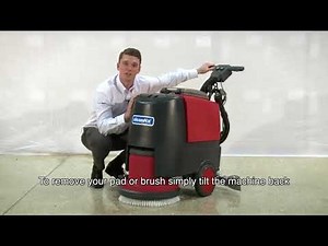 Cleanfix RA431 Walk-Behind Battery Floor Scrubber ( Guide on How to Use )