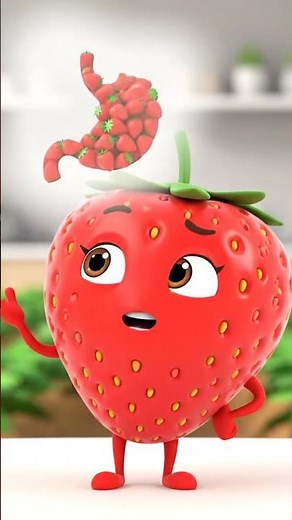 Strawberry can be healthy or tricky 🍓 #foodvox