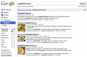 Culinary Search Engines